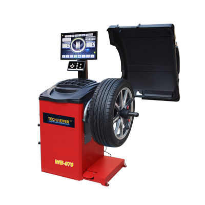 품질  Low  Speed 140RPM 28" rim Auto Wheel Balancing Machine Vertical Type 공장