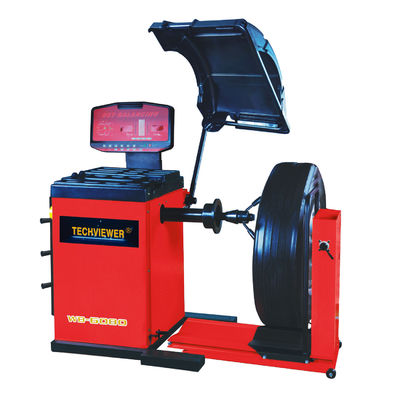 품질  Light Bus Truck Wheel Balancing Machine 10"-24" Rim 200kg Truck Wheel Balancer 공장
